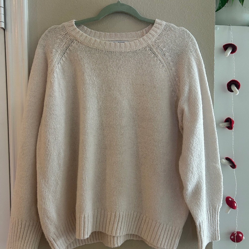 Cream Sweater